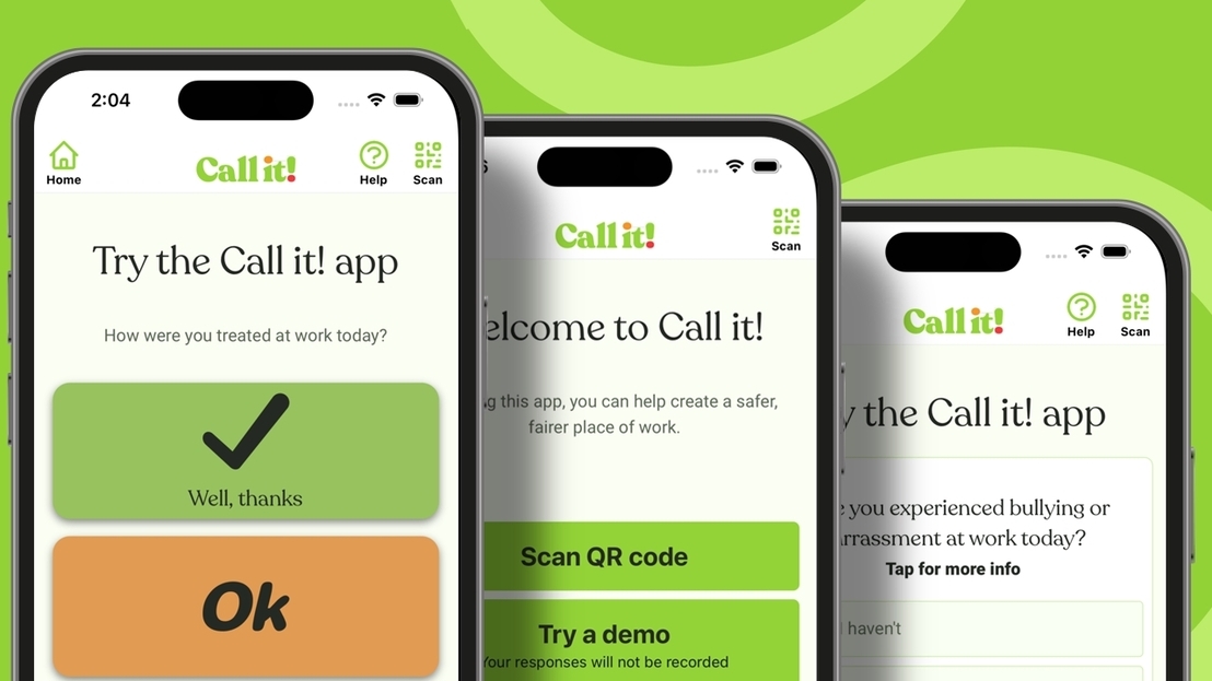 Pact has endorsed the Call It! App